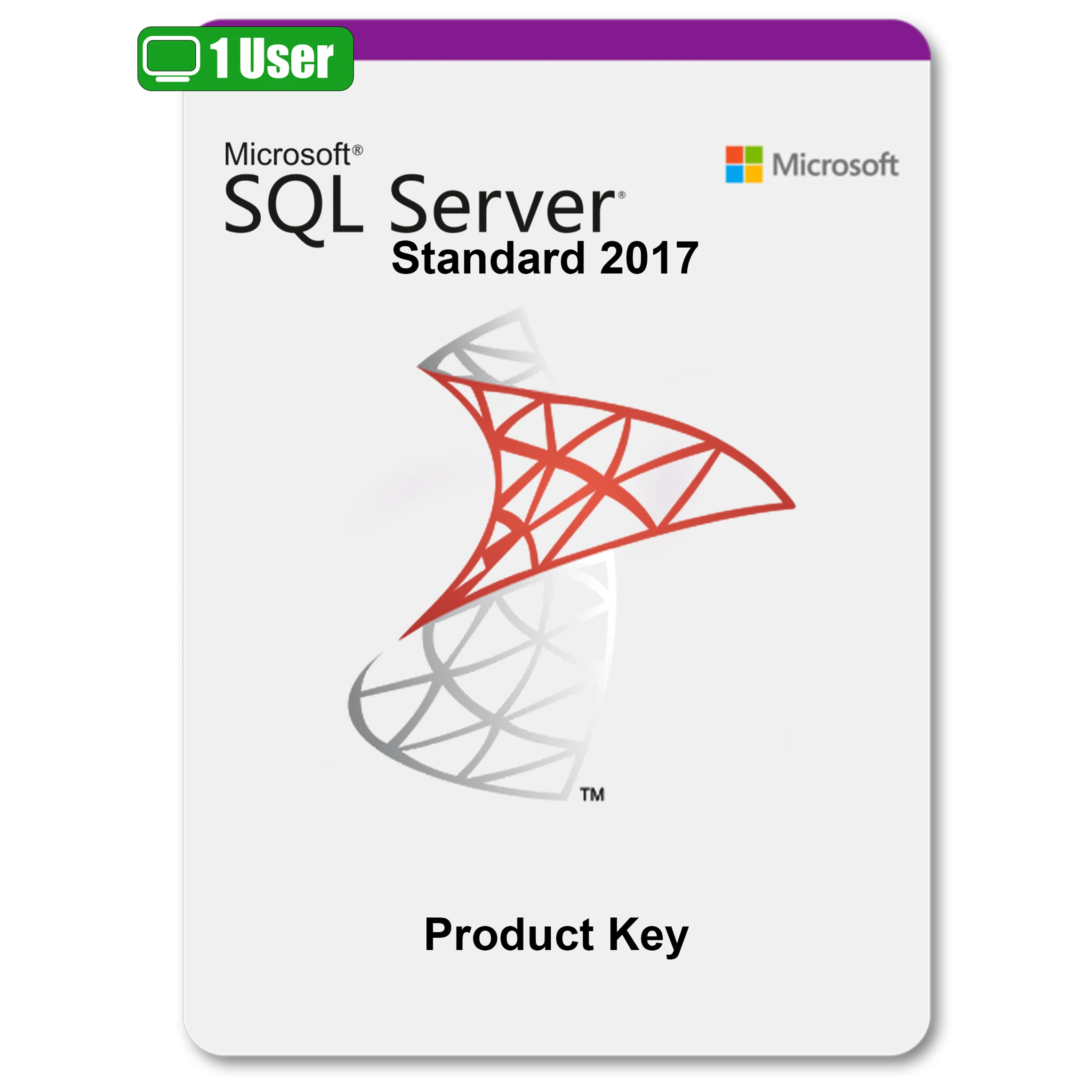 Microsoft SQL Server 販売 2017 Standard プロダクトキー